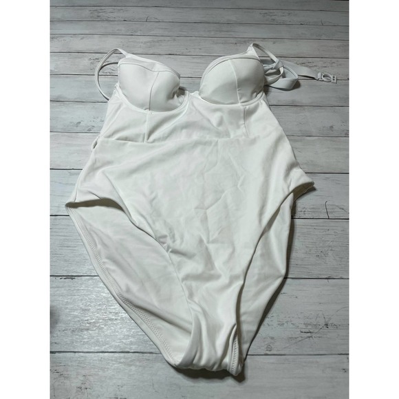 SIMKHAI Noa Belted Underwire One Piece Swimsuit - Picture 4 of 10